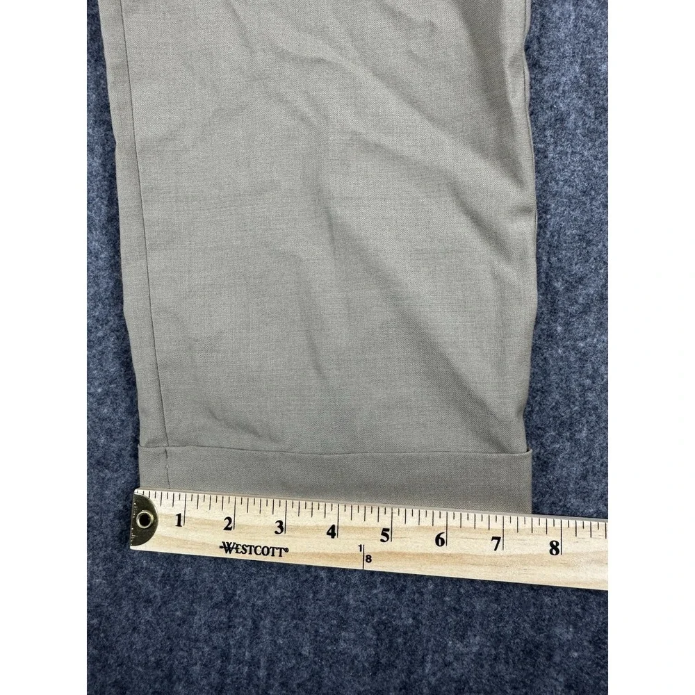 Lauren Ralph Lauren Men's Dress Pants 32x32 Tan High Performance Wool Pleated